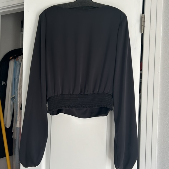 New BLACK Ramy Brook Vivian top - Picture 5 of 16